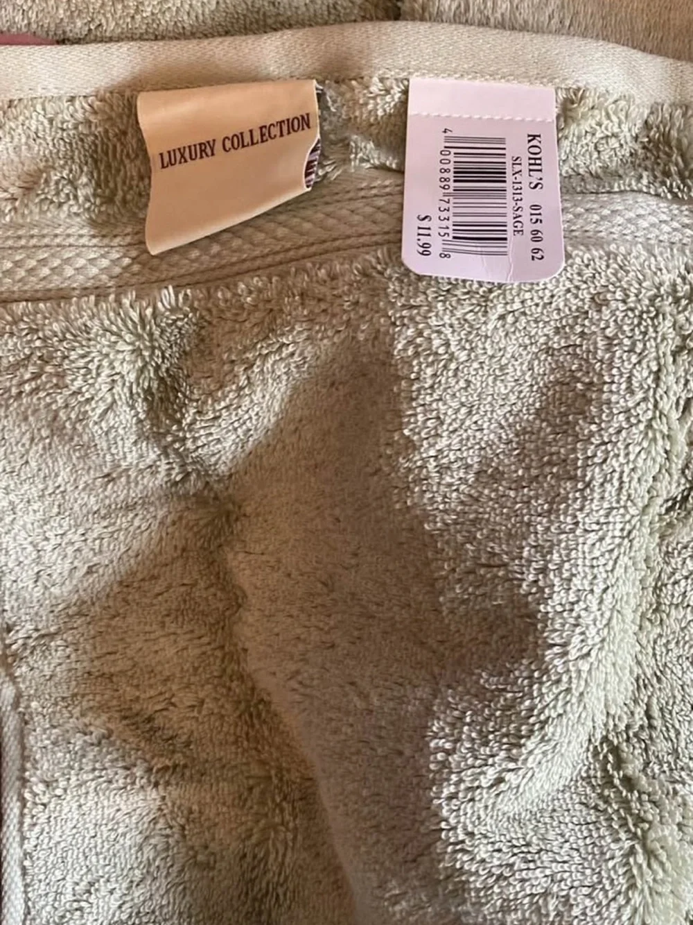 Sage Luxury Collection washcloths-Set of 4